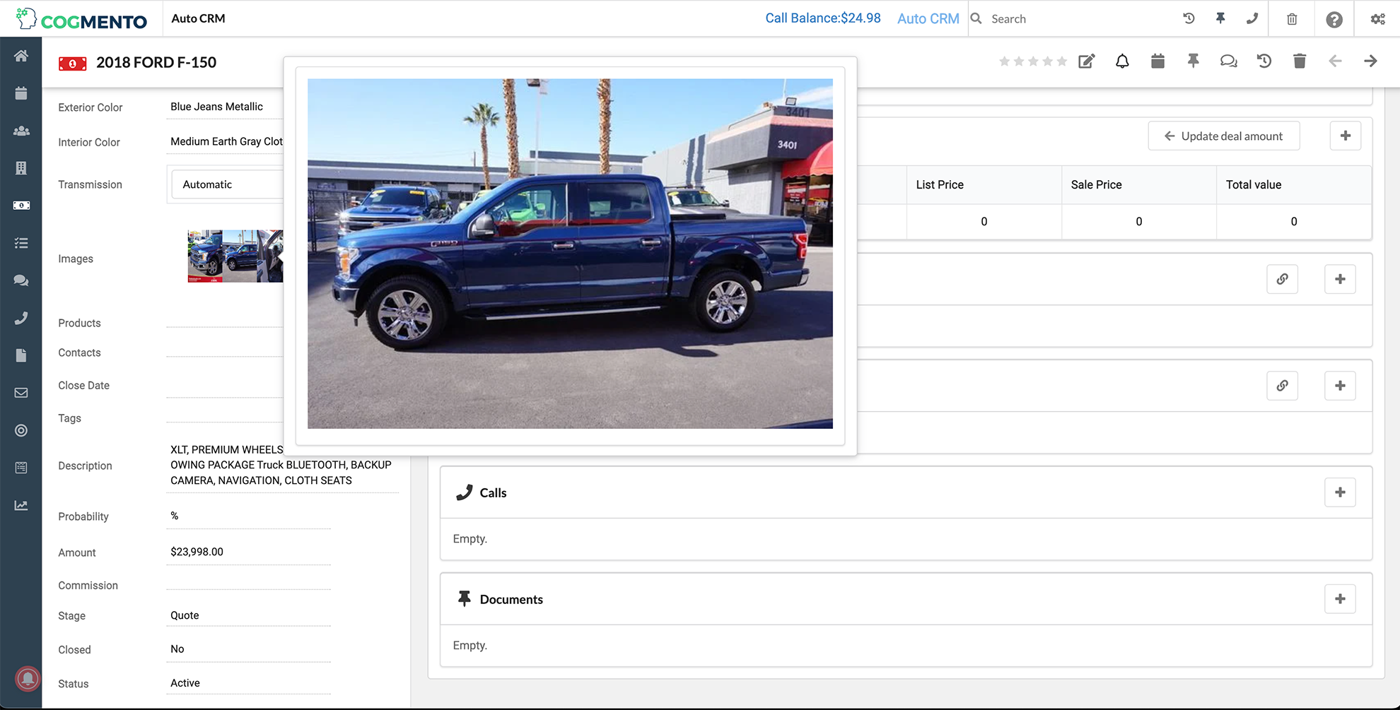 crm for car deals in action